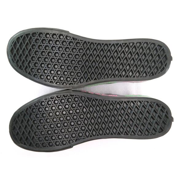 New VANS Classic Slip-On Platform Morph Glow In The Dark Gothic Punk Black W 9 - Picture 8 of 9